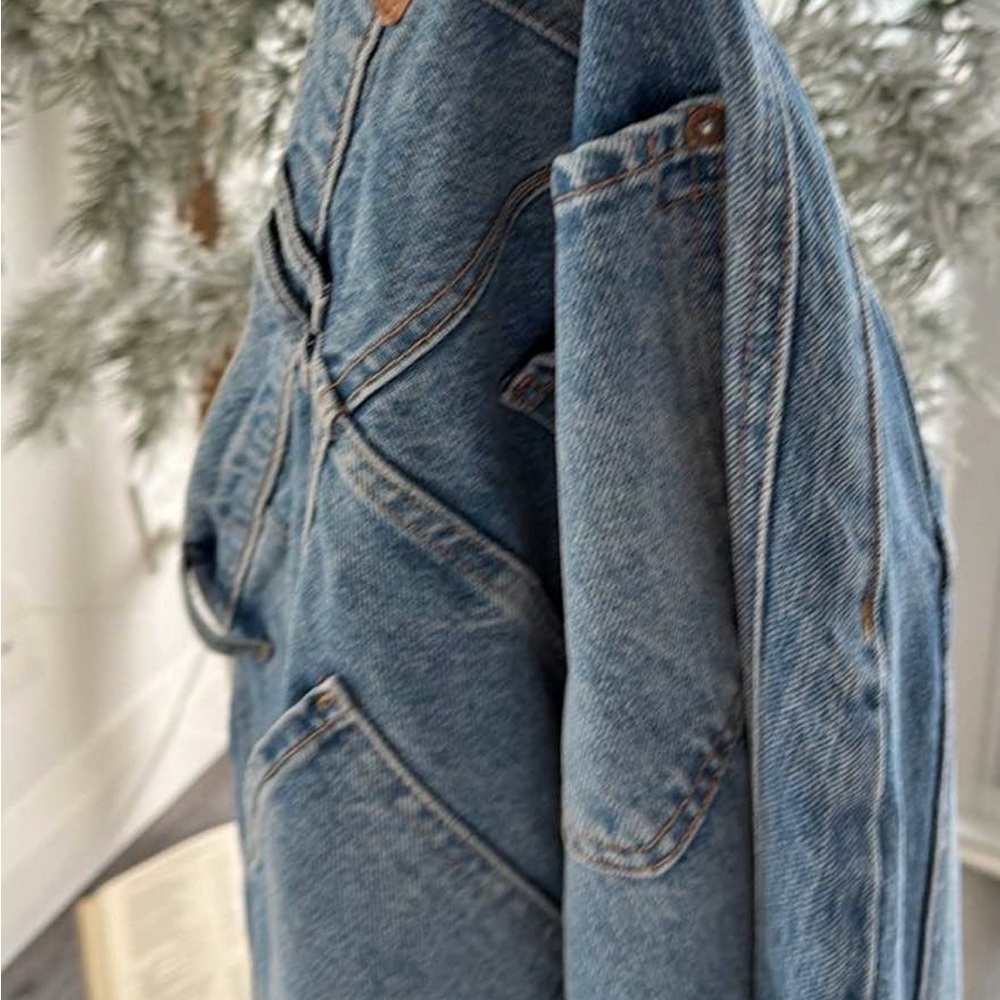 We The Free Good Luck Mid Rise Barrel Jeans